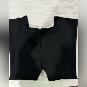 Ann Taylor Women's The Side Zip Trouser Higher Waisted Black Dress Pants Size 6